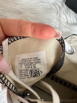 Converse cierne tenisky - 8
