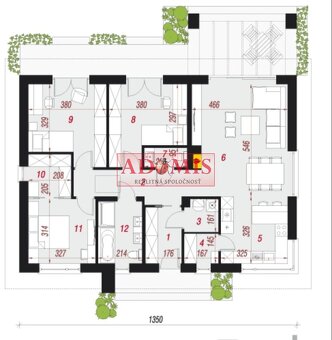 ADOMIS - predáme 4izbový bungalov 516m2, Šarišské Bohdanovce - 8