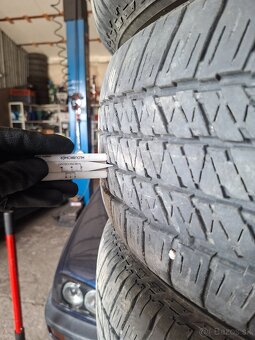 Predám 4x 265/60 R18, M+S, DOT 2521 - 8