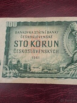100 Korun Československých 1961 - 8