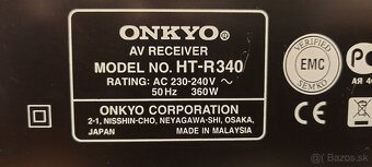 Predám receivery Sony a Onkyo - 8