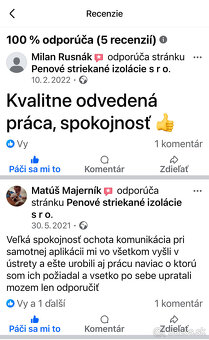 Fúkaná pena striekaná izolácia Purking +Anhydrit - 8