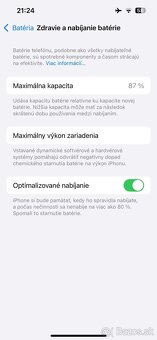 Predám iPhone 13 starlight 128 GB  top stav - 8