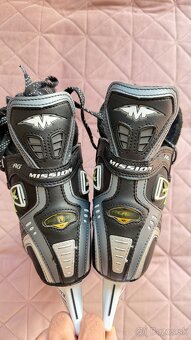 ✅ NOVÉ - HOKEJOVÉ KORČULE MISSION - 39 EE- US 5 a 1/2 EE ✅ - 8