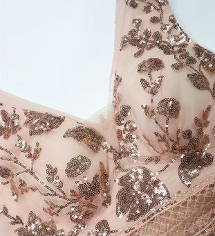 Šaty na ples, stužkovú, svadbu  - veľkosť 36/38 - 8