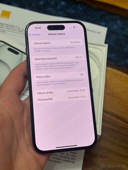 iPhone 15 128gb 100% bateria 2r záruka Orange - 8