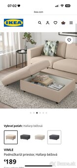 Ikea Vimle sedacia suprava - 8