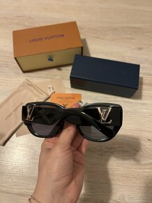 Louis Vuitton slnečné okuliare - čierne (LV3) - 8