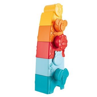 Skladačka a vkladačka CHICCO - Zvieratká - 8