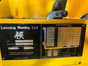 Vysokozdvižný vozík Lansing Henley Ltd - 8