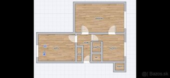 2izbový 65m2 byt na Chrenovej+19m2 pivnica ako bonus - 8