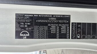 MAN TGL 12.180 4x2 BB EURO 3 - Hákový nosič kontejnerů - 8