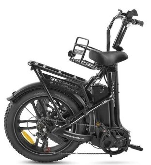 Elektrický skladací e-bicykel FATBIKE 500W motor 36V - 8