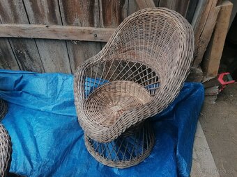 Predám ratanový nábytok- sedenie - 8