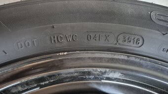 Plechové disky 4x100 r16 ET37 Dacia/Renault - 8
