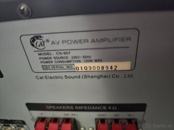 CAT CS-907 receiver - 8