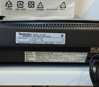 Gramofón TECHNICS SL 1510 DD - 8