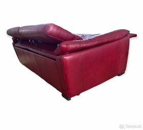 NATUZZI - luxusní kožená polohovací sofa, PC 4.990 EUR - 8