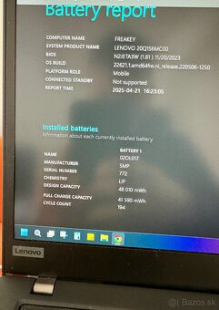 LENOVO ThinkPad X390 i5-8365u/8GB/512GB/13.3FHD - 8