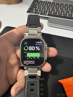 Apple Watch Ultra GPS + Cellular, 49mm – Titanium – TOP stav - 8