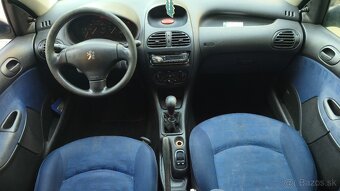 Peugeot 206 1.1 benzín - 8