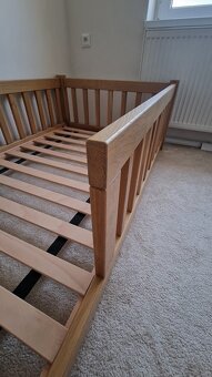 Dubová detská posteľ / postieľka - 8