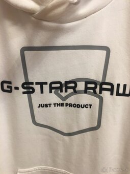 G-STAR RAW 100%original pánska mikinka white L - 8