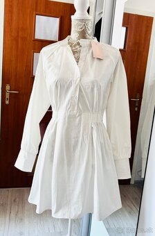 Biele košeľové šaty Missguided - 8