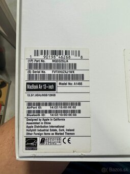 Apple MacBook Air 13” / model - A1466 - 8