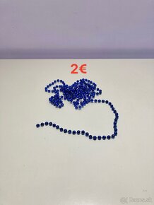 Vianočné ozdoby - modré - 8