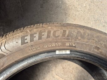 205/55 r17 letné 4 ks GOODYEAR dezén 7,1 - 6,3 mm - 8