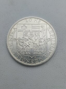 Strieborne mince 1.ČS republika - 8