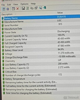 Lenovo ThinkPad X280 i5/8GB/256SSD/silná baterka - 8