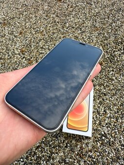 iPhone 12 mini 128GB - baterie 100% white - 8