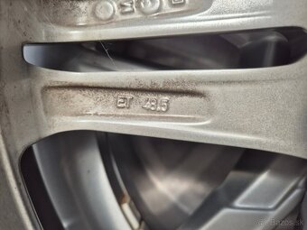 5x112 r17 ET48,5 x 7J elektróny na MERCEDES - 8