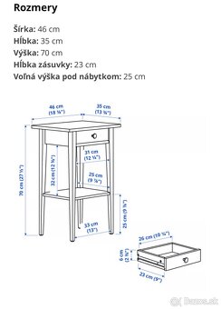 Rozkladacia posteľ HEMNES - 8