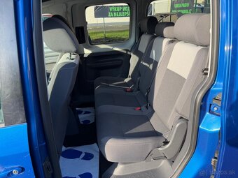 ► VW CADDY MAXI 1,6 TDI - 75 kW, 7 MÍST, PARK. SENZORY ◄ - 8