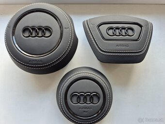 KRYT OBAL PUZDRO AIRBAGU AUDI EXCLUSIVE NA VOLANT - 8
