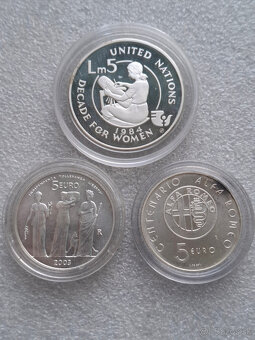 Stare strieborne mince Europa/svet - 8