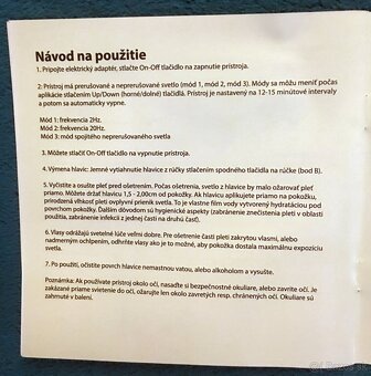 Predám novú kozmetickú BIO-lampu PerfectIdea - 8