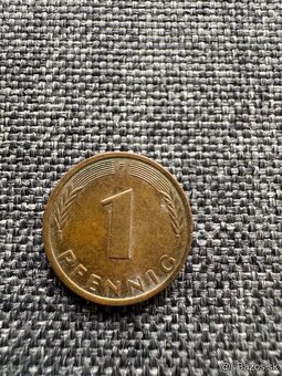 Nemecko - 5 Pfennig 3 ks, 2 Pf. 2 ks, 1 Pfennig 3 ks = 8 ks - 8