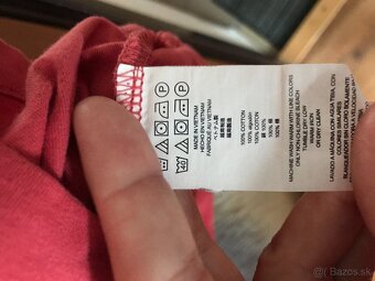 MICHAEL KORS originál malinove pánske polotricko L/XL - 8