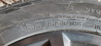 Originál VW elektróny R18 + zimné pneumatiky 255/55 R18 - 8
