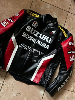 Suzuki yoshimura kožená motorkárska bunda - 8