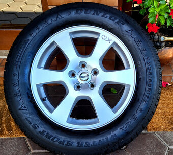 alu R17 5x108, senzory, zimné pneu 235/65, orig. Volvo XC60 - 8