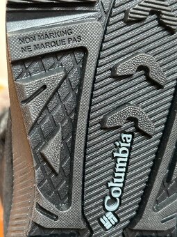 ZIMNÉ KOŽENÉ TOPÁNKY zn.COLUMBIA Waterproof č.40 - 8