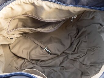 Bogner modrá nylonová kabelka - 8