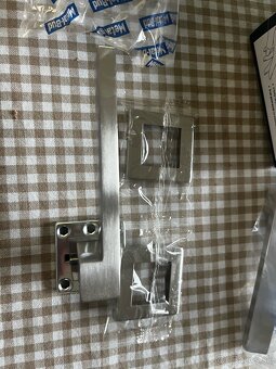 Nova kľučka na dvere strieborna 7 ks - 8