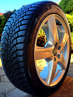 alu R17 5x100 zimné pneu, VW Polo /+ Škoda Fábia, Ibiza, A1 - 8