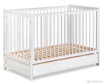Detská postieľka 120x60 s matracom a príslušenstvom - 8
